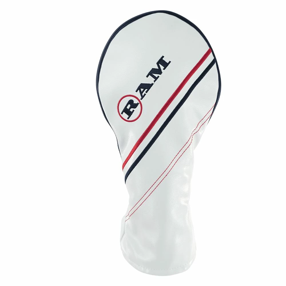 Ram FX Golf Club Headcovers For Driver, Woods, White (1-3-5) 4 Ram FX Golf Club Headcovers For Driver, Woods, White (1-3-5) - Image 2