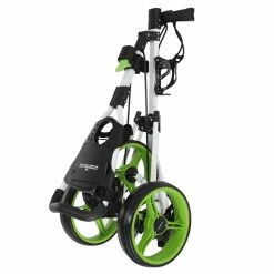 Caddymatic Golf X-TREME 3 Wheel Push/Pull Golf Cart With Seat White/Green -Prosimmon Sales 47d52444 162a 4dd1 9324 9779e4217e15 33976.1678246030