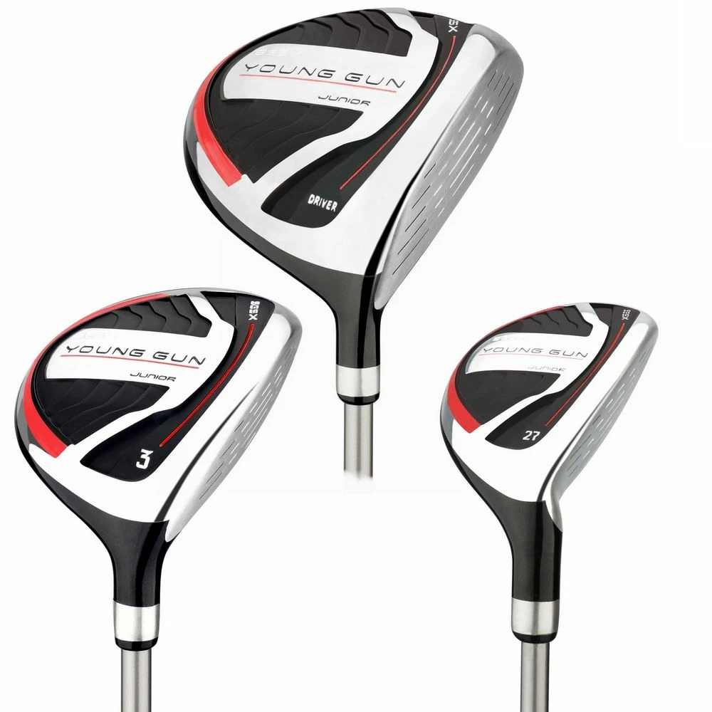 Young Gun SGS X Junior Kids Left Hand Golf Wood Set, Driver, Wood, Hybrid 4 Young Gun SGS X Junior Kids Left Hand Golf Wood Set, Driver, Wood, Hybrid - Image 2