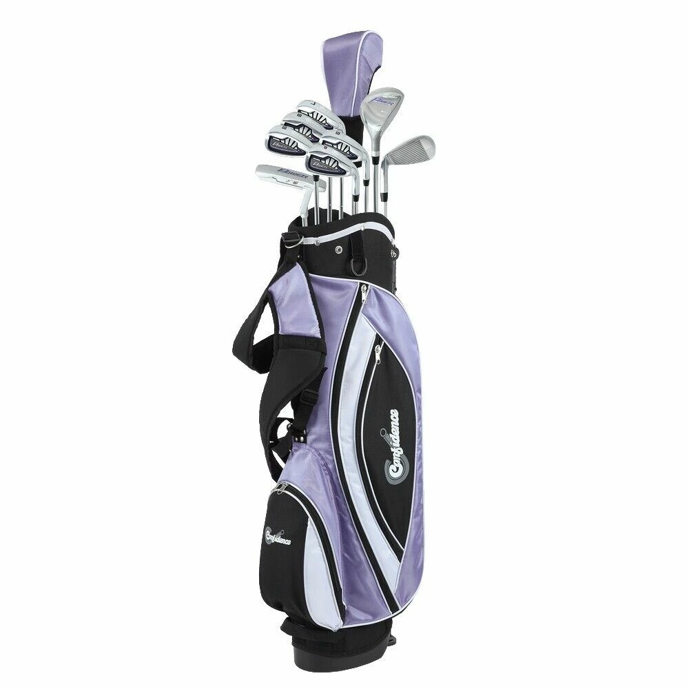 Confidence Golf Petite Lady Power V3 Club Set & Stand Bag 3 Confidence Golf Petite Lady Power V3 Club Set & Stand Bag