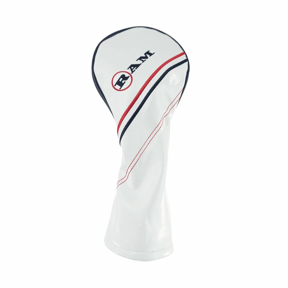 Ram FX Golf Club Headcovers For Driver, Woods, White (1-3-5) 6 Ram FX Golf Club Headcovers For Driver, Woods, White (1-3-5) - Image 4