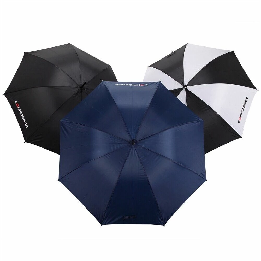 3 X Confidence 54" Golf Umbrellas 3 3 X Confidence 54" Golf Umbrellas