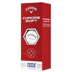 Callaway Chrome Soft Triple Track 22 Golf Balls White (2 Dozen €99) -Prosimmon Sales CA22D0106001 5 L