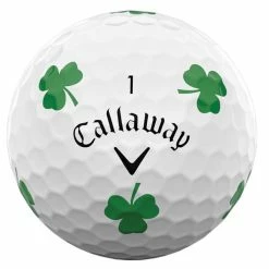Callaway Chrome Soft Truvis Shamrock Doz Balls White -Prosimmon Sales CA22D0111002 1 L
