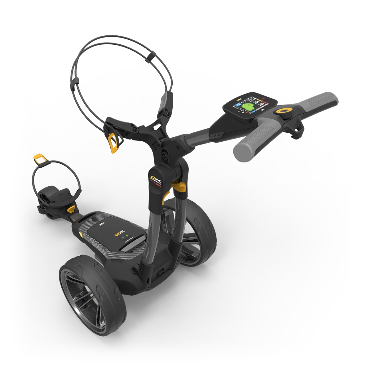 Powakaddy CT8 GPS 38 Hole Lithium Cart Gunmetal 3 Powakaddy CT8 GPS 38 Hole Lithium Cart Gunmetal