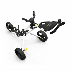 PowaKaddy 2022 Twinline 5 Push Cart Polar White -Prosimmon Sales Product Template 0006s 0005 PowaKaddy TL5 White Top