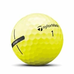 TaylorMade Distance + Golf Balls Dozen Yellow 6 TaylorMade Distance + Golf Balls Dozen Yellow -Prosimmon Sales TA21D0101002 1 L