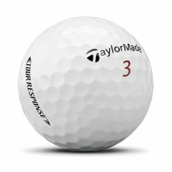 TaylorMade Tour Response 22 Golf Ball Dozen White 7 TaylorMade Tour Response 22 Golf Ball Dozen White -Prosimmon Sales TA22D0101001 2 L
