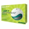 TaylorMade Soft Response 22 Golf Ball Dozen White 1 TaylorMade Soft Response 22 Golf Ball Dozen White -Prosimmon Sales TA22D0103001 L