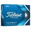 Titleist 22 Tour Soft Golf Balls Dozen White -Prosimmon Sales TI22D0104001 L