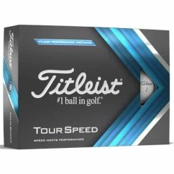 Titleist 22 Tour Speed Golf Balls Dozen White