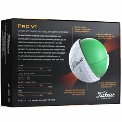Titleist Pro V1 2023 Golf Balls Dozen White -Prosimmon Sales TI23D0103001 4 L