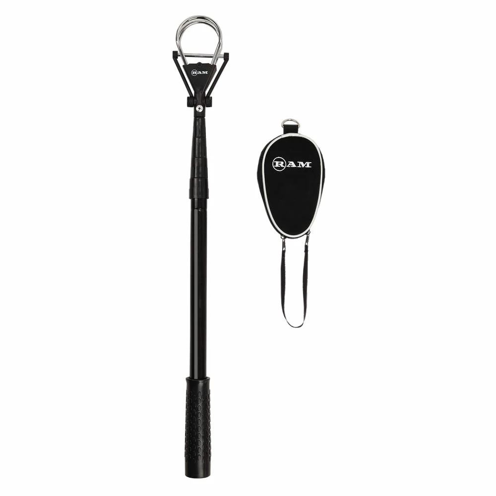 Ram Golf 6ft Extending Golf Ball Retriever With Deluxe Dual Zip Headcover 3 Ram Golf 6ft Extending Golf Ball Retriever With Deluxe Dual Zip Headcover