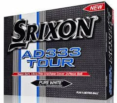 Srixon AD 333 Tour Golf Balls White 3 Srixon AD 333 Tour Golf Balls White