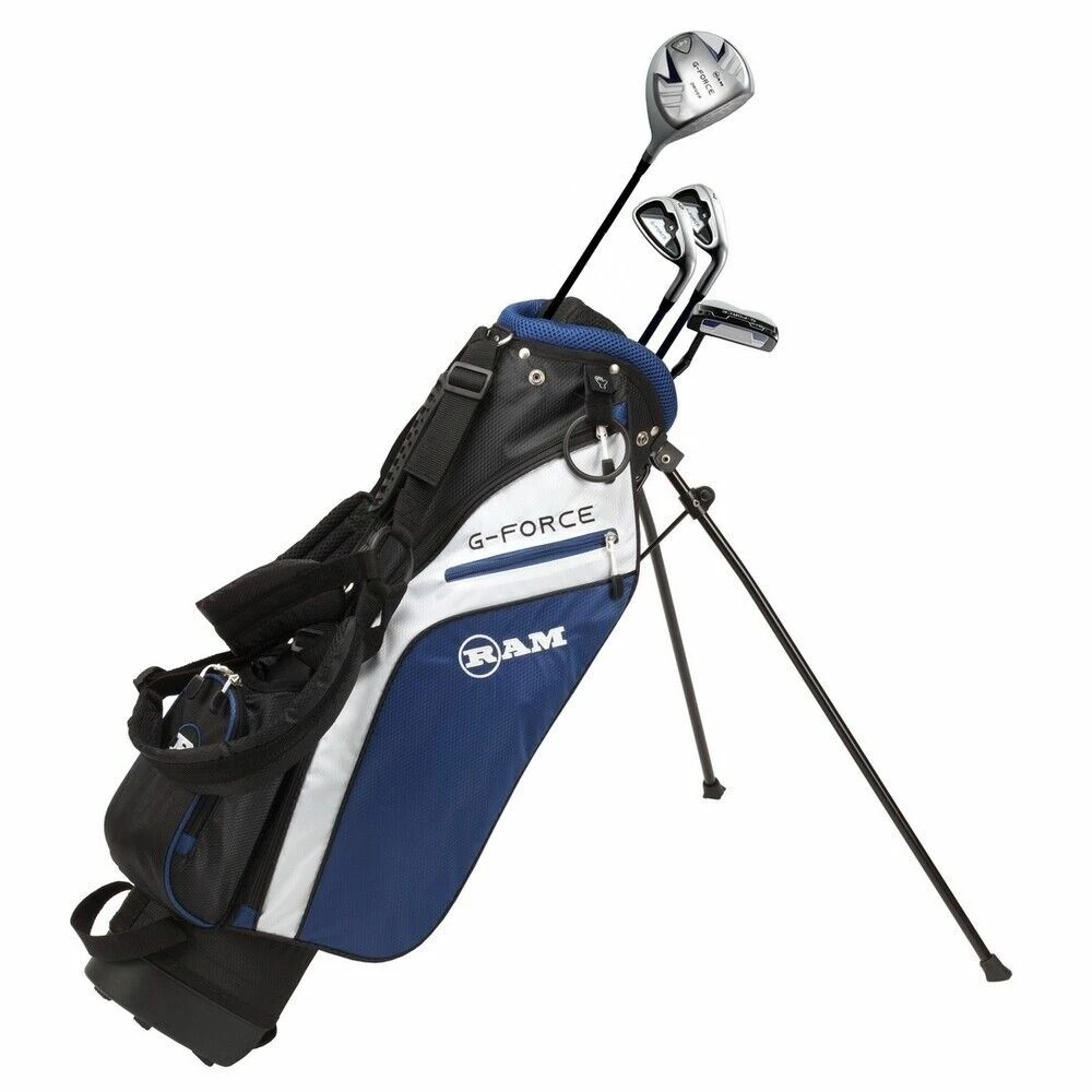 Ram Golf Junior G-Force Boys Golf Clubs Set With Bag, Left Hand 3 Ram Golf Junior G-Force Boys Golf Clubs Set With Bag, Left Hand