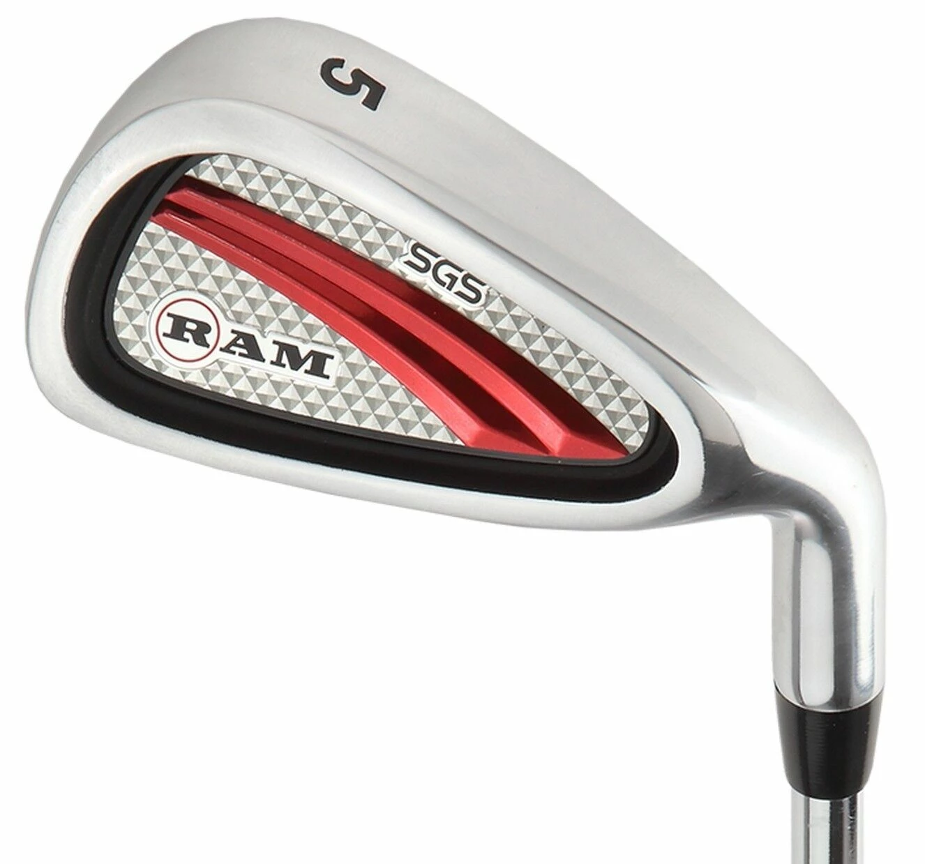 Ram Golf SGS Mens Left Hand Golf Clubs Starter Set With Stand Bag - Steel Shafts 5 Ram Golf SGS Mens Left Hand Golf Clubs Starter Set With Stand Bag - Steel Shafts - Image 3