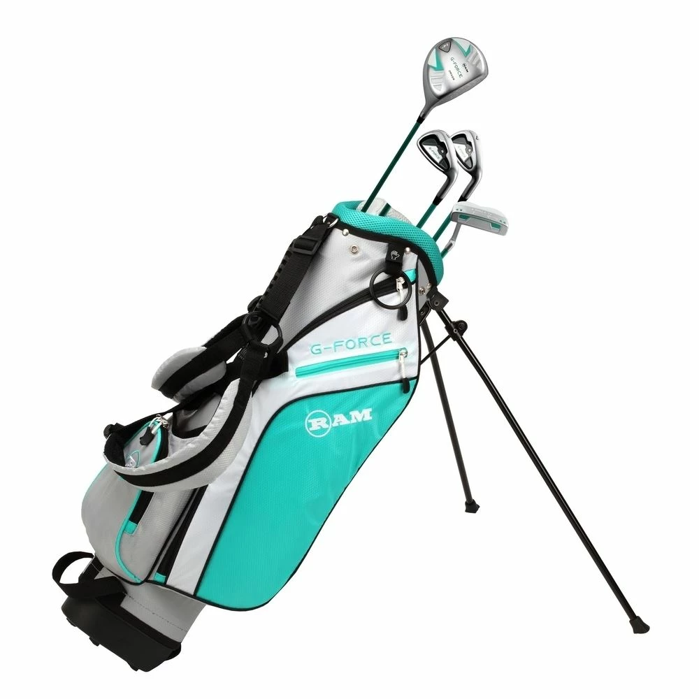 Ram Golf Junior G-Force Girls Golf Clubs Set With Bag, Left Hand 9 Ram Golf Junior G-Force Girls Golf Clubs Set With Bag, Left Hand - Image 7