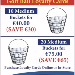 Digicards Loyalty Card Athlone Driving Range